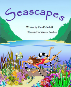 Seascapes by Carol Mitchell children's books
